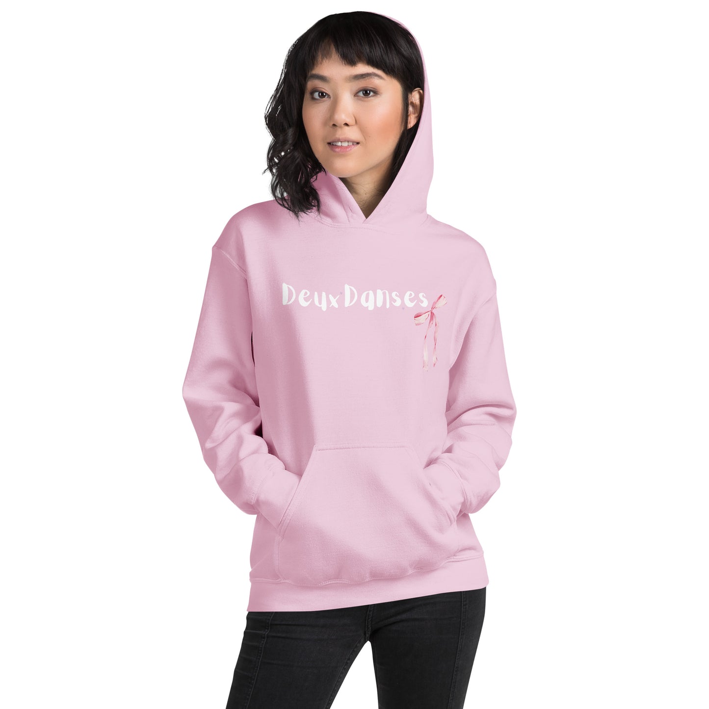 Cozy Pink Hoodie - Perfect for Dance Enthusiasts